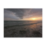 Honeymoon Island stormy sunset postcards