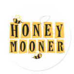 Honeymooner Bee stickers