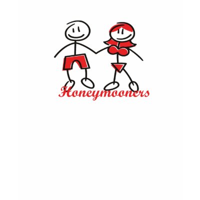 Honeymooners T Shirt by bridalgoodies
