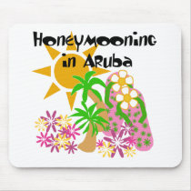 Honeymooning in Aruba Mouse Pads