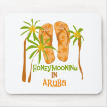 Honeymooning in Aruba Mousepad