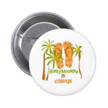 Honeymooning in Cancun Button