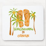 Honeymooning in Cancun mousepads