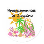 Honeymooning in Jamaica stickers