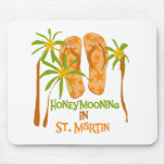 Honeymooning in St. Martin Mousepad