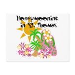 Honeymooning in St. Thomas postcards