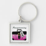 Honeymooning Paris Keychain