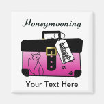 Honeymooning Paris Magnet