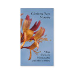 Honeysuckle Horticultural business card business cards