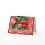 Honeysuckle Season's Greetings Card