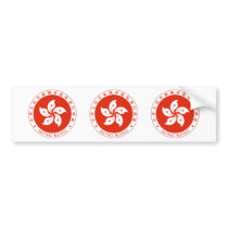 Hong Kong Coat of Arms Bumper Sticker