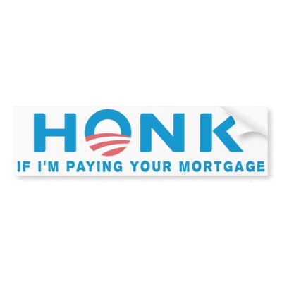 Honk Anti Obama Bumpersticker Bumper Sticker by antiobamastuff