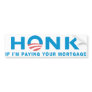 Honk Anti Obama Bumpersticker Bumper Sticker
