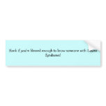 Honk if you know someone with Downs bumper stickers