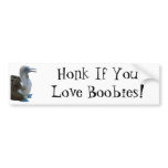 Honk If You Love Boobies! Bumpersticker