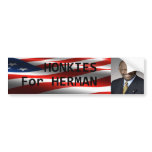 Honkies for Herman Bumper Sticker bumper stickers