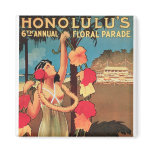 Honolulu, Hawaii 6th Annual Floral Parade 1911 magnets