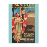 Honolulu, Hawaii 6th Annual Floral Parade 1911 postcards