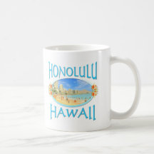 Honolulu Hawaii Coffee Mug