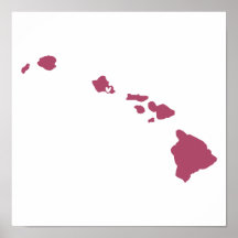Honolulu, Hawaii Love Print