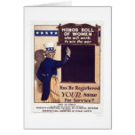 Honor Roll of Women Card