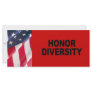 Honour Diversity