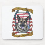 Honour Dog and Country mousepads
