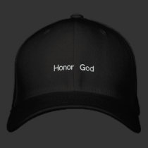 Honour God Cap embroidered hats
