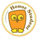 Honour Student stickers
