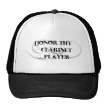 Honour Thy Clarinet Player Trucker Hat
