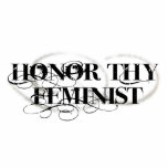 Honour Thy Feminist photo sculptures