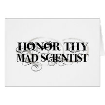 Honour Thy Mad Scientist Cards