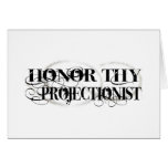 Honour Thy Projectionist cards