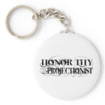 Honour Thy Projectionist keychains