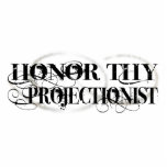 Honour Thy Projectionist photo sculptures