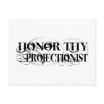 Honour Thy Projectionist postcards