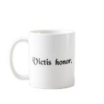 Honour to the vanquished. mugs