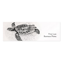 Honu - Hawaiian Sea Turtle Business Card