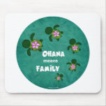 Honu Sea Family_circle mousepads