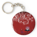 Hoo Keeps Watch Keychain