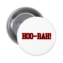 HOO RAH PINBACK BUTTONS
