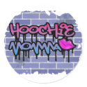 hoochie mama graffiti  design  stickers