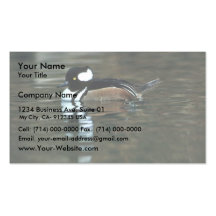 Hooded Merganser (Drake) Business Card Templates