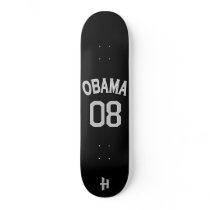 Hoodman "Obama 08" Black Skate Boards