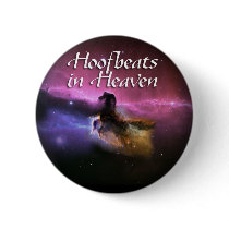Hoofbeats in heaven buttons