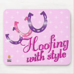 Hoofing with Style Mousepad