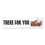Hook and Ladder Fire Truck Bumper Sticker bumper stickers