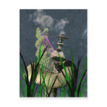 Hookah smoking caterpillar postcards