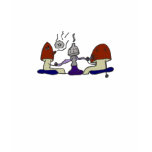Hookah Smoking Mushrooms TShirt