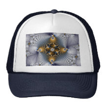 Hooked And Netted - Fractal Hat